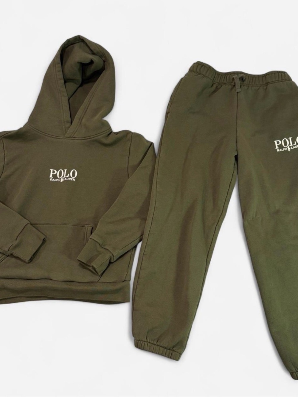 Polo by Ralph Lauren Olive Kids Jogger Sweatpants